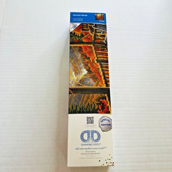 Diamond Dotz Special Edition Mountain Retreat All Inclusive Kit Design 10x12”NEW - Picture 1 of 13